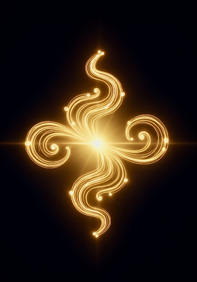 Spiral Scrolls - Luminous Vision - Divine Flow - Coherent Sovereignty Trinity Package