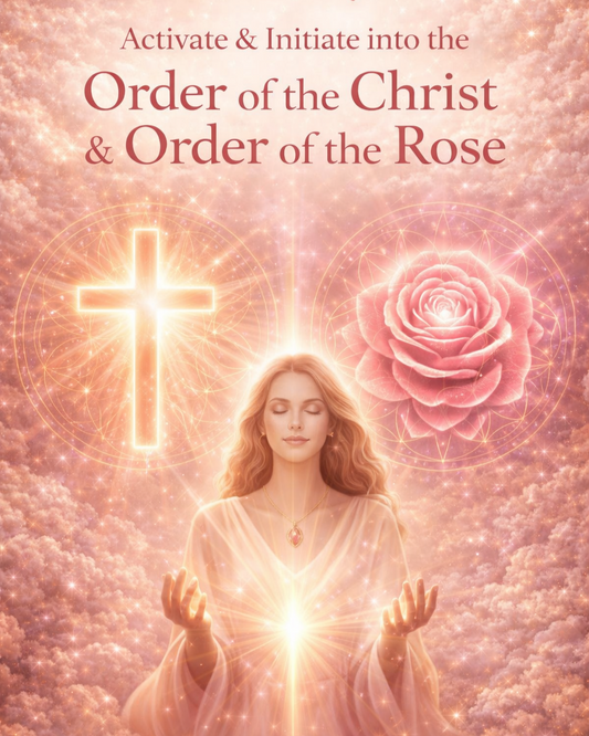 Activate & Initiate into the Order of the Christ & Order of the Rose