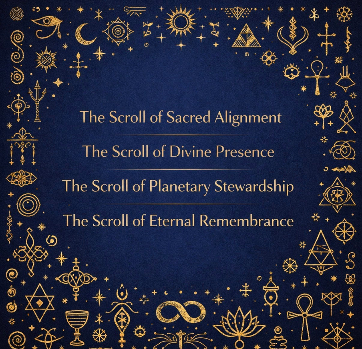 The Celestial Codex-The Four Scrolls of Living Architecture